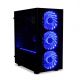 4. IBOX MINI TOWER PASSION V4 GAMING OPV4 Gehäuse (Micro ATX; schwarz)