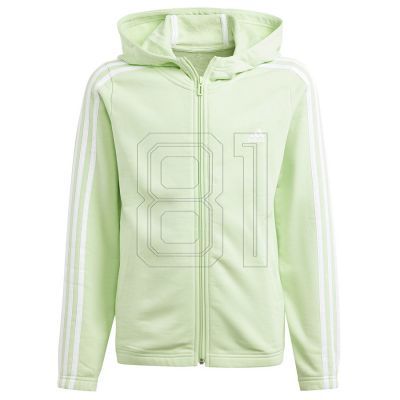 Adidas 3 Stripes Full-Zip Hoodie Jr IS2632