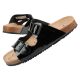 12. Abeba Sandalen Schwarz W 8088 Arbeits-Flip-Flops