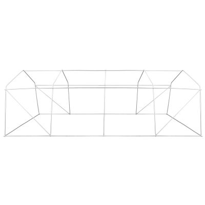 40. Gewächshaus-Gartentunnel 300x600x200CM PE-Konstruktion Stahl Grün