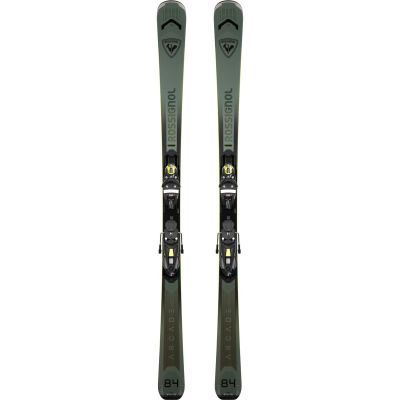 Rossignol Arcade 84 Konect / NX 12 Konect GW B90 Schwarz Gelbe Skier