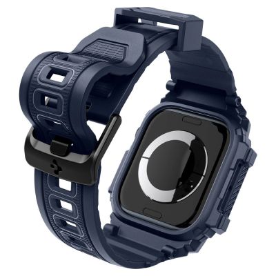 10. Spigen Rugged Armor "Pro" Apple Watch Armband 46mm - Blau