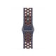 4. Apple Watch 40 mm Blaues Flammen-Nike-Sportarmband M/L
