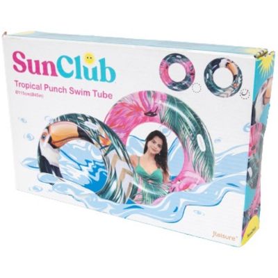 15. TROPISCHER SCHWIMMRING 115CM 37598 PINK