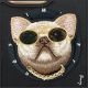 8. Nimmy Glasses Cool Dog MagSafe Case für iPhone 16 Pro - Schwarz