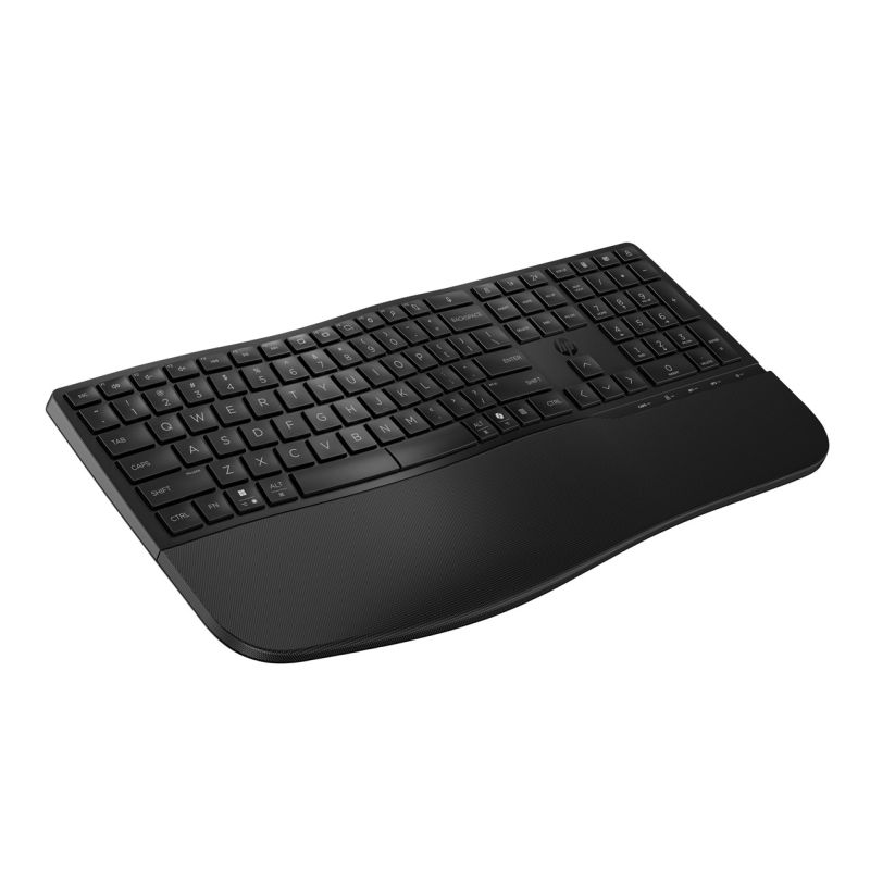 7. HP 680 Comfort Dual-Mode-Tastatur, kabellos/Bluetooth, Schwarz, 8T6L8AA