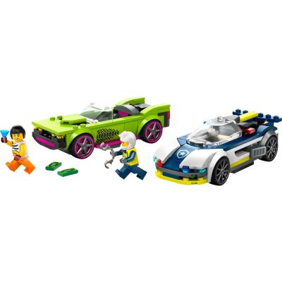 3. LEGO City 60415 Verfolgungsjagd mit Polizei-Muscle-Cars