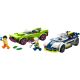 3. LEGO City 60415 Verfolgungsjagd mit Polizei-Muscle-Cars