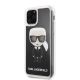 2. Karl Lagerfeld Iconic Glitter iPhone 11 Pro Hülle – Schwarz