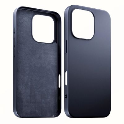 4. 3mk Matt Case Pro für Apple iPhone 16 Pro – Mattschwarz