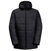 Herren Übergangsjacke Jack Wolfskin DEUTZER LONG JKT M schwarz atmungsaktives Material schwarz (1207451_6000)