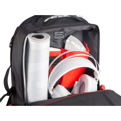 4. GENESIS PALLAD 410 Rucksack, Schwarz, Polyester