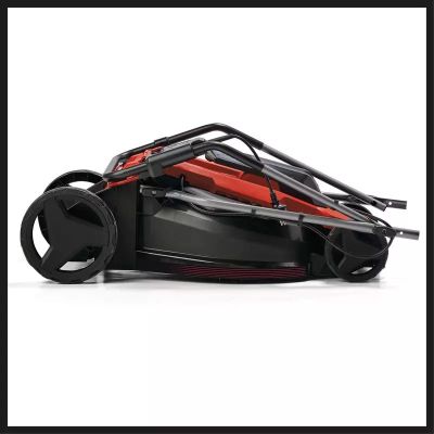 3. Einhell GC-EM 1800/43 Rasenmäher mit Netzanschluss, Schwarz/Rot