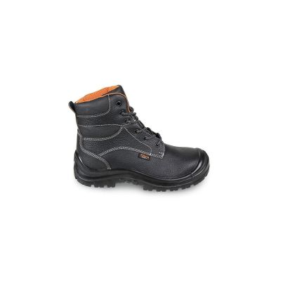 Gefütterte Lederarbeitsstiefel, Größe 42
