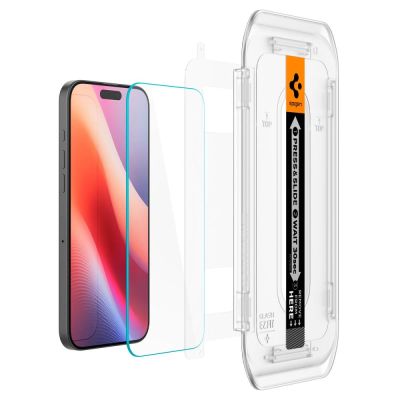 2. Spigen Glas.tR EZ Fit Tempered Glass für iPhone 16 Pro / 17 / 17 Pro - 2 Stk.