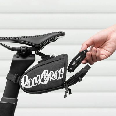7. Rockbros G007 Flash Journey Satteltasche 0,8 l - Schwarz