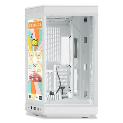 2. HYTE Y70 Touch Midi Tower Weiß