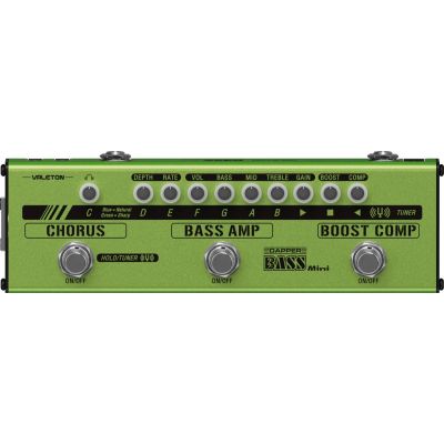 Valeton Dapper Bass Mini - Gitarren-Multieffektpedal