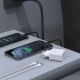 4. Dudao A27TCEU PD 30W GaN USB-A/USB-C-Wandladegerät mit USB-C-Kabel – Weiß