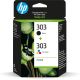 HP Original 303 Tintenpatronen, 2er-Pack: Schwarz und Dreifarbig