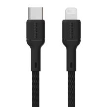 Dudao L9X 30W USB-C - Lightning Kabel 1m - Schwarz