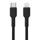 Dudao L9X 30W USB-C - Lightning Kabel 1m - Schwarz
