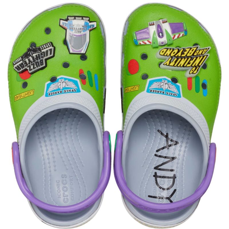 6. Crocs Classic Toy Story Buzz Jr Clogs 209857 0ID