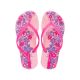 5. Ipanema Classic Happy rosa Kinder-Flip-Flops für Mädchen
