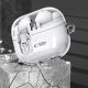 4. Tech-Protect FlexAir-Hülle mit Karabiner für Samsung Galaxy Buds 3 / 3 Pro – transparent