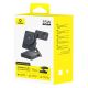 4. Baseus PicoGo AF21 3-in-1 Qi2.2 35W Kabelloses Ladegerät mit 1m USB-C-Kabel – Schwarz
