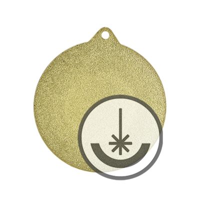 2. Lasergravierte Medaille - RMI