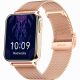 4. Smartwatch Gravity Roségold Pink 2 Armbänder GT17-1
