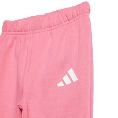 13. Adidas Essentials Pinker Trainingsanzug für Kinder JC9645