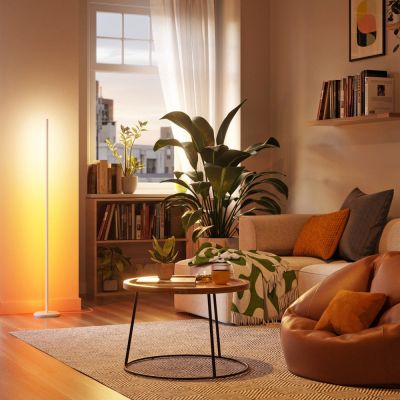 2. Nanoleaf NL7204K0201A070 Intelligente Stehleuchte mit WLAN/Bluetooth, 22 W