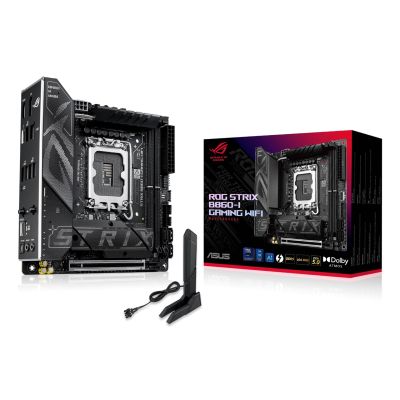7. ASUS ROG STRIX B860-I GAMING WIFI Intel B860 LGA 1851 (Sockel V1) Mini-ITX