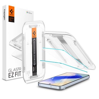 Spigen Glas.tR EZ Fit Panzerglas mit Applikator für Google Pixel 9 Pro XL (2 Stk.)