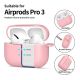 4. Tech-Protect Silikon-Hakenhülle für AirPods Pro – Rosa
