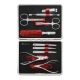 2. Zwilling Classic Inox Maniküre-Set – Lederetui, 10-teilig – Rot
