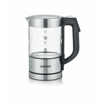 Severin WK 3458 Wasserkocher 0,5 l 1100 W Schwarz, Transparent
