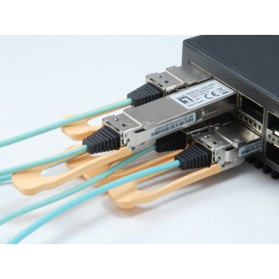 3. LevelOne AOC-0503 Netzwerk-Transceiver-Modul 103100 Mbit/s QSFP28 850 nm Glasfaser