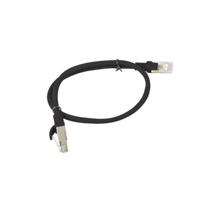 2. UTP-Patchkabel Lanberg PCU5-10CC-0050-BK (RJ45 - RJ45 ; 0,50 m; UTP; Kat. 5e; schwarz)