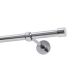 Einzelne Gardinenstange Ø 19 mm Chrom 320 cm LUNA KOWALSKI