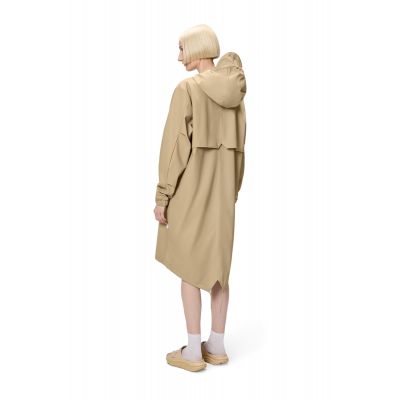 9. Rains Unisex Fishtail Parka W3 18140 24 SAND Regenmantel