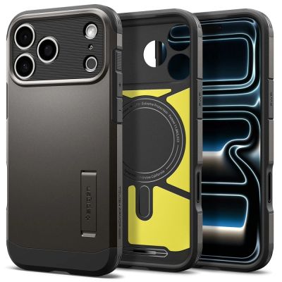2. Spigen Tough Armor Hülle für iPhone 18 Pro Max / 17 Pro Max – Schwarz
