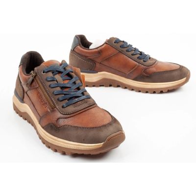 7. Wrangler Herrenschuhe, Sneaker, Wriv Freizeitschuhe, braun