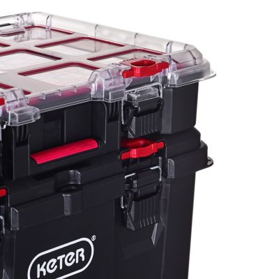 6. Set mit 3 Stack"N"Roll KETER-Boxen