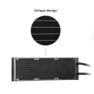 5. Chieftec Iceberg PRO 360 DARK Wasserkühlung