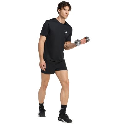 6. adidas Workout Essential Base T-Shirt für Herren, schwarz, KA3569