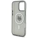 7. Karl Lagerfeld IML Metal Choupette Head MagSafe Hülle für iPhone 16 Pro Max - Schwarz
