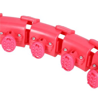 11. FH01 ROTER HULA-HÜPFBALL MIT GEWICHT